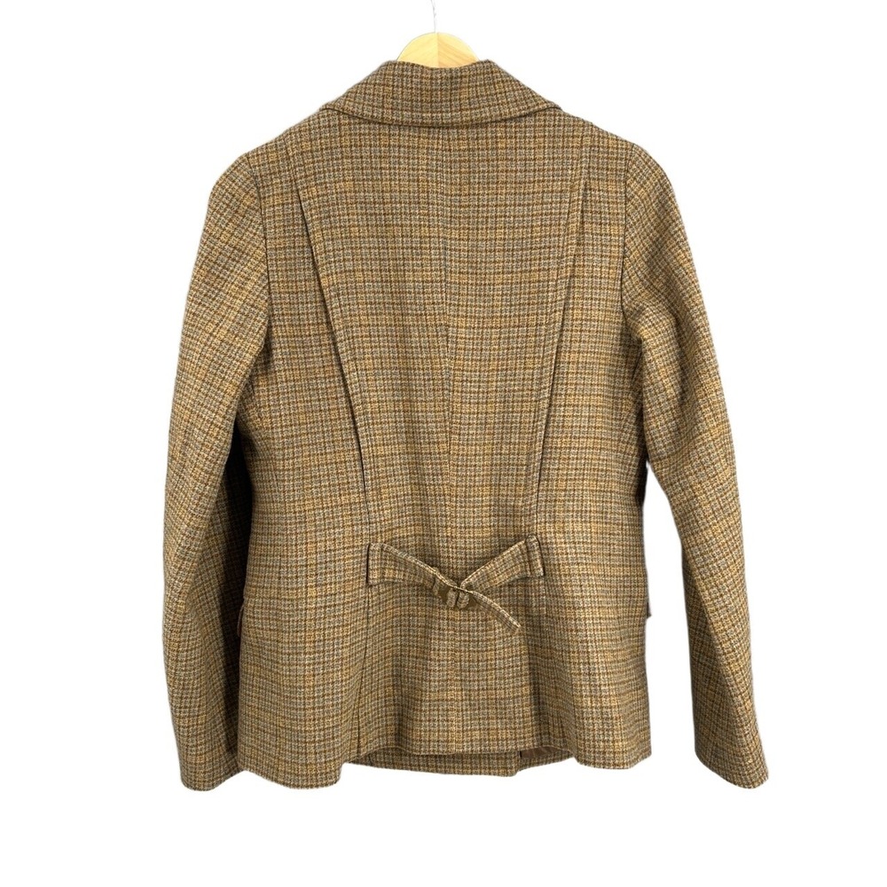 Pendleton Wool Jacket Brown Checked Double Breast… - image 4
